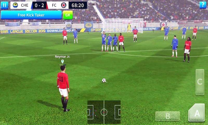Dream League Soccer game for iphone, ipads, 